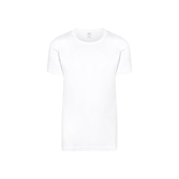 LUX Premium Boys T-Shirt 1x1 Rib 3pc Pack