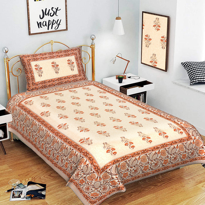 Coral Acanthus Bedsheet